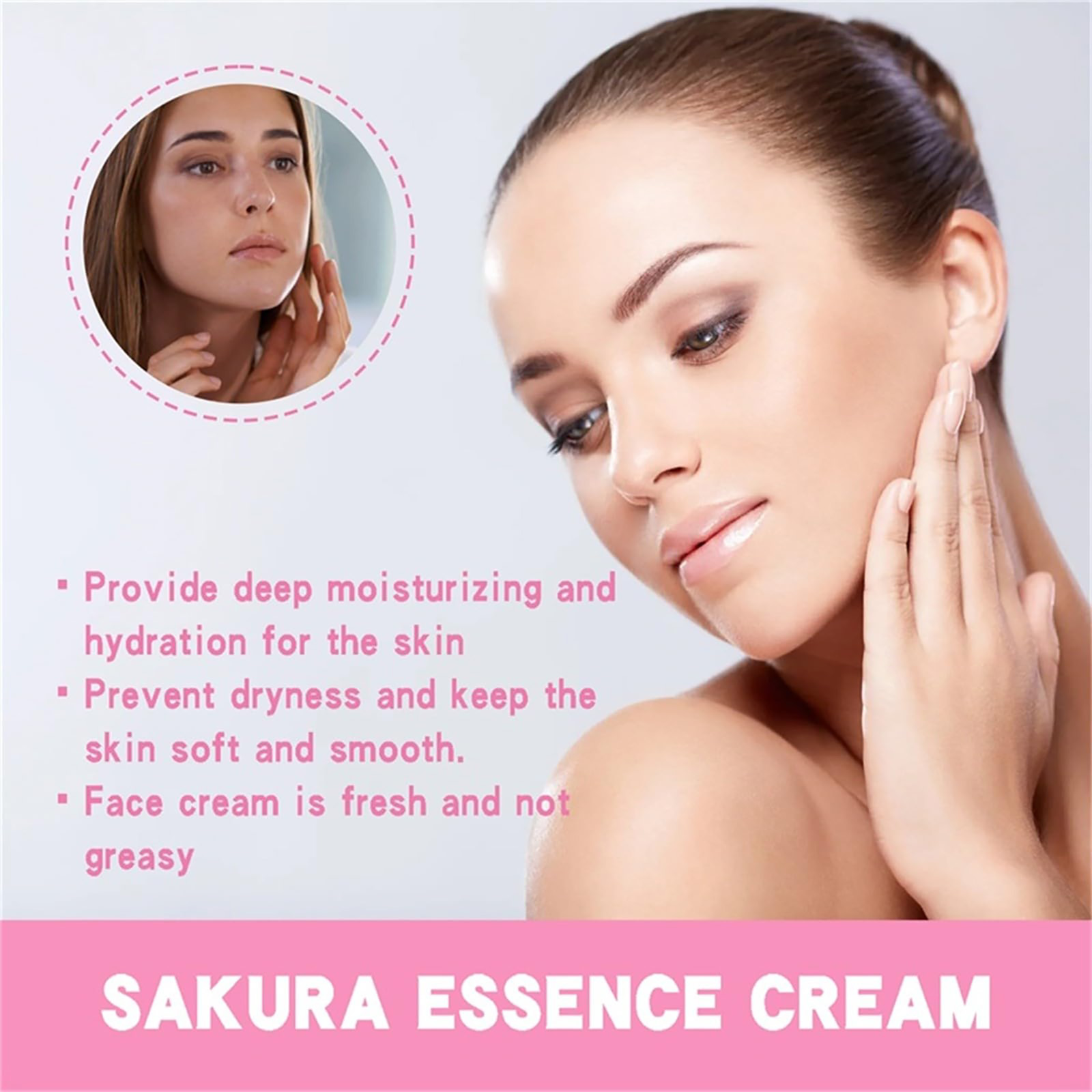 Japan Sakura Essence Cream, Sa - Skincare Oily Skin ulasan dan harga