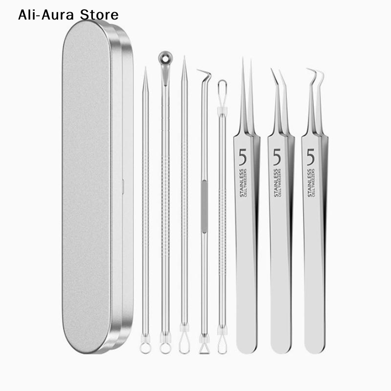 7/8Pcs Blackhead Remover Kit P - Skincare You ulasan dan harga