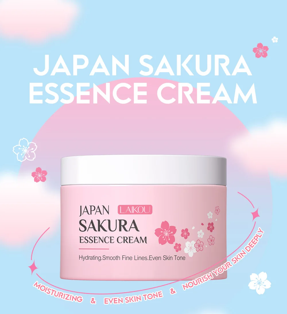 LAIKOU Japan Sakura Essence Cr - Skincare Oily Skin ulasan dan harga