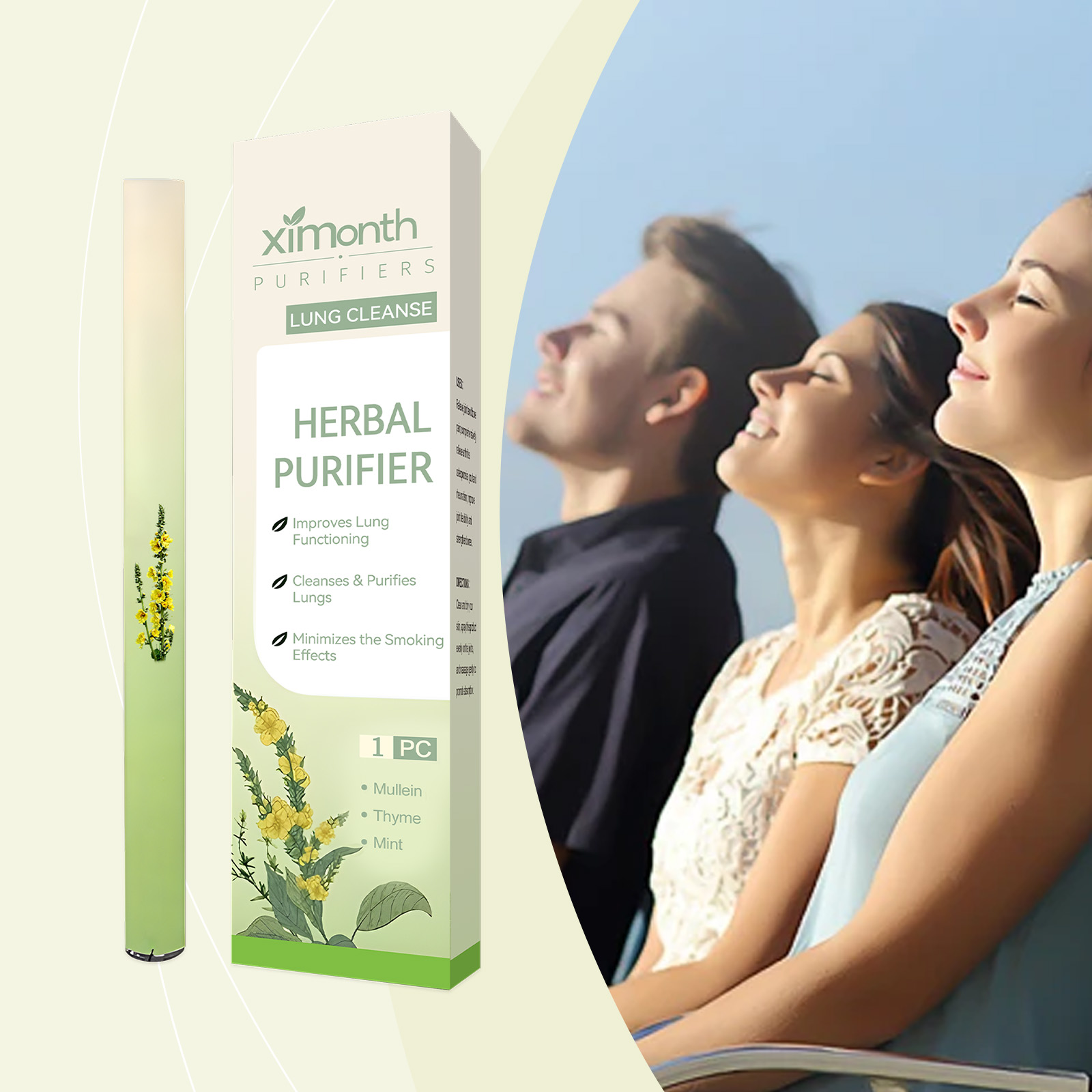 Natural Herbal Breathing Stick - Skincare Herbal ulasan dan harga