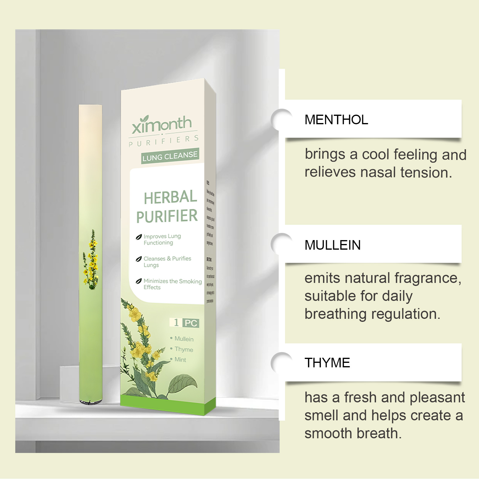 Natural Herbal Breathing Stick - Skincare Herbal ulasan dan harga