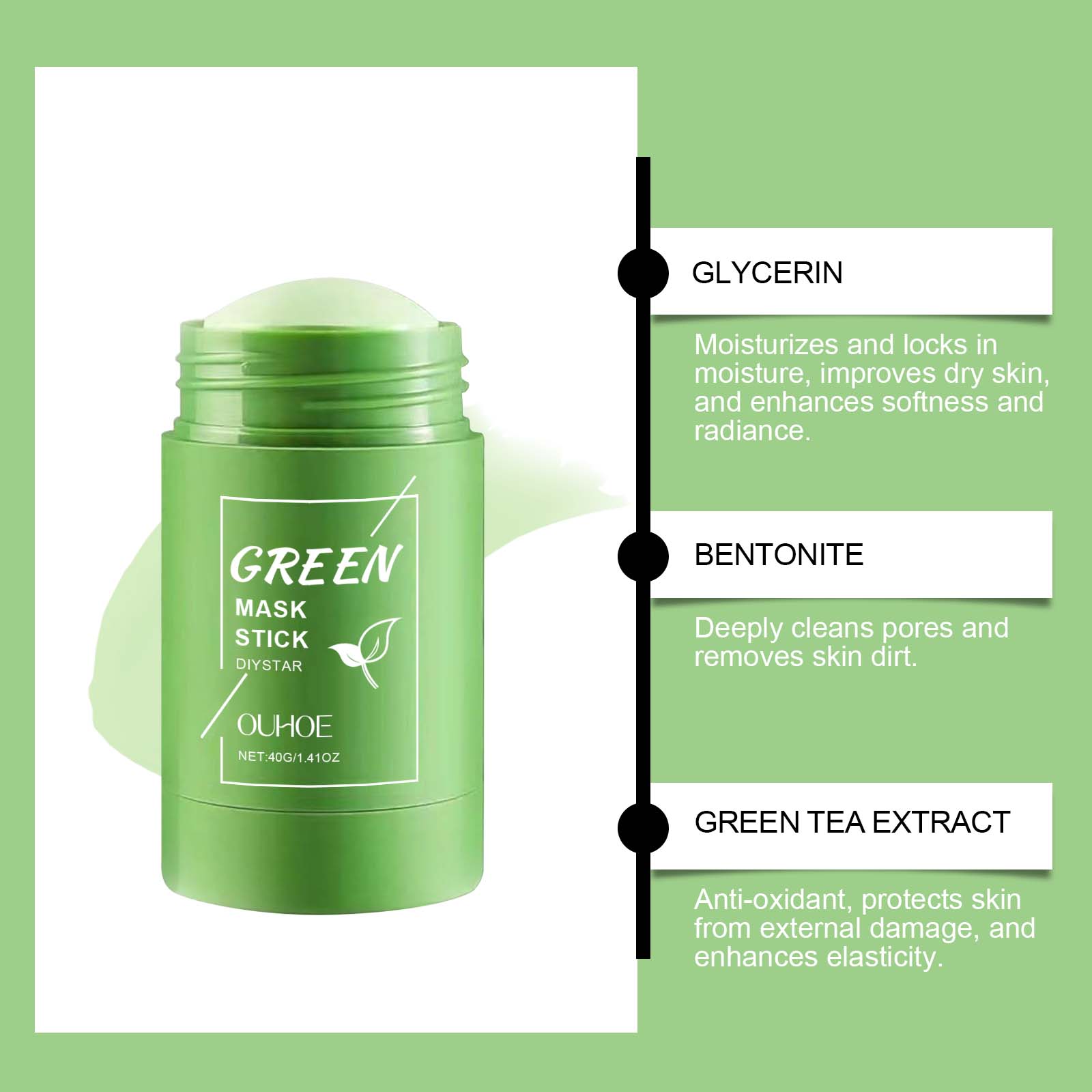 Alaska Volcano & Green Tea Dee - Skincare Oily Skin ulasan dan harga