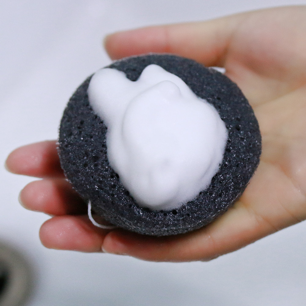 Konjac Sponge Bamboo Facial Sp - Skincare Oily Skin ulasan dan harga