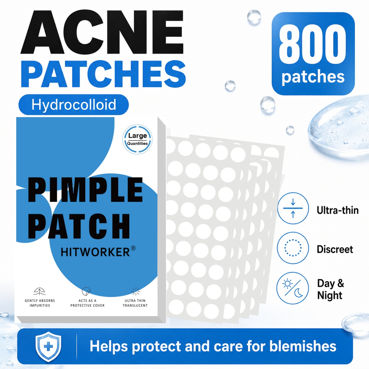 800Pcs Hydrocolloid Acne Pimpl - Skincare You ulasan dan harga